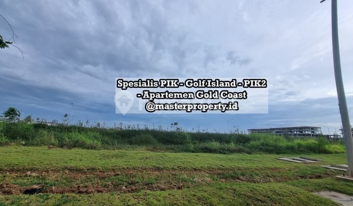 Disewakan Kavling Komersil PIK 2 Gandeng, 2000m2, Boleh Satuan