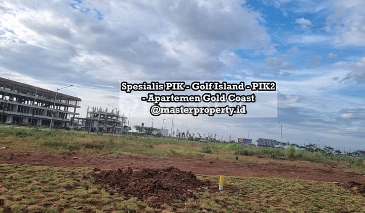 Disewakan Kavling Komersil PIK 2, 2000m2, Hadap Boulevard, Hoek