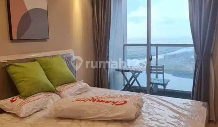 Disewa Apartemen Gold Coast Pik Studio Full Furnished, Sea View