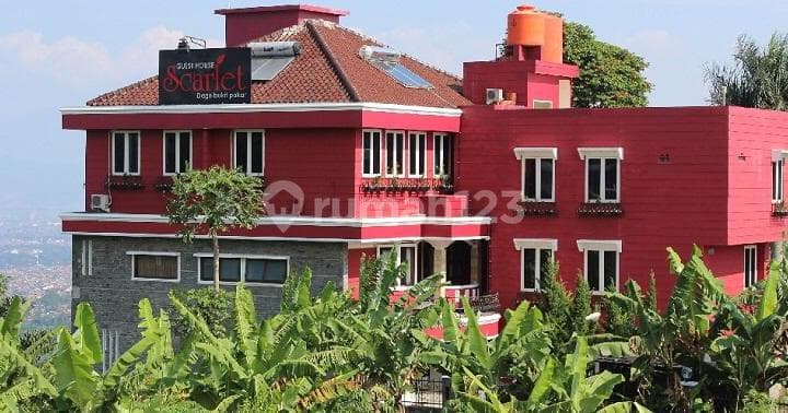 Jual Boutiqe Hotel di Bandung Lt 681m Lb 2.100m, 5 Lantai, Hotel Msh Beroperasi