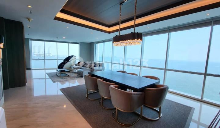 Dijual Apartemen Regatta Pantai Mutiara Furnish & Private Lift, View Laut di Jakarta Utara