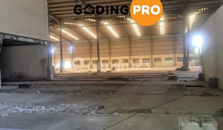 Di Jual Cepat Gudang Cikarang, Ex Pabrik Hebel Lt 39.694 Ha Lb 9.012m2 Akses Kontainer 40 Feet