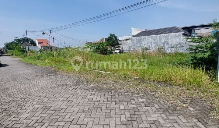 Wage Waru Dekat Deltasari | Tanah di Jual Wage Jeruk Jalan 10 Meter SHM Paving