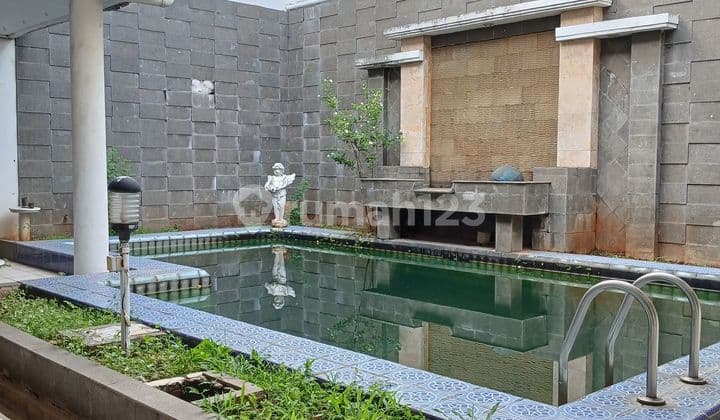 For Sale Old 2-Story House in Cempaka Putih Tengah with Swimming Pool