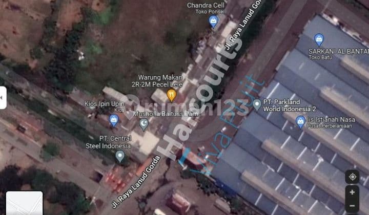 Tanah Jl. Raya Lanud Gorda, Cikande, Serang. Harga Murah Nego
