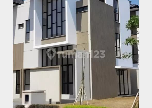 Rumah hoek 3lt 12x14 168m type 5KT Cluster Matana Asya JGC Cakung