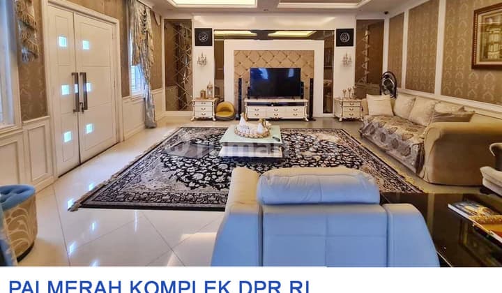 Rumah Mewah Dalam Komplek Dpr Ri Kemanggisan Palmerah
