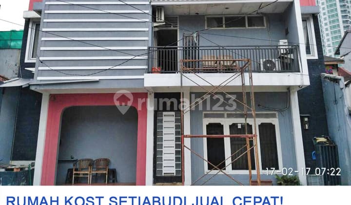 Rumah Kost 16 Kamar di Jl Setia Budi Kuningan, Jakarta Selatan