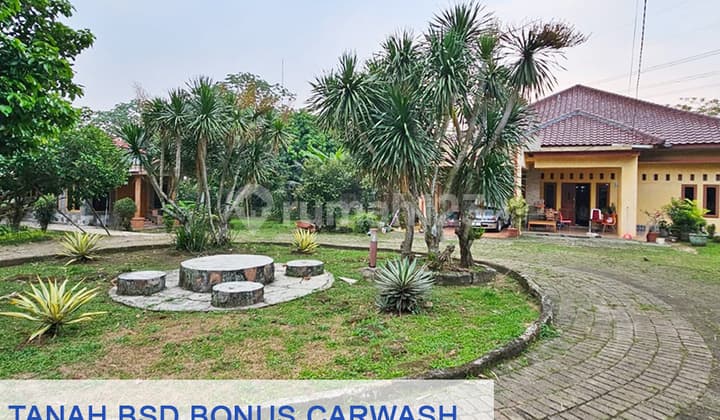 Tanah Bonus Car Wash Kontrakan di Bsd City Pagedangan, Tangsel