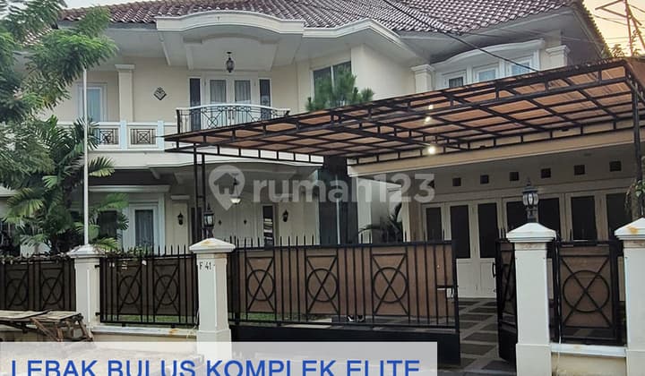 Rumah Dlm Komplek Elite Near Jl Adhyaksa Lebak Bulus, Jaksel