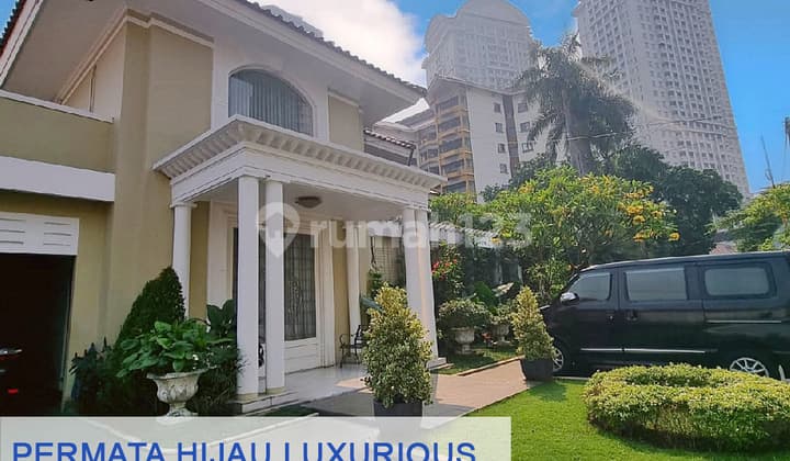 Dijual Rumah Mewah Murah di Prime Area Permata Hijau, Jaksel
