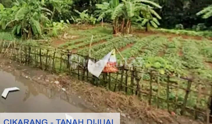 Dijual Tanah Lahan Bagus Di Cikarang Bekasi Jawa Barat
