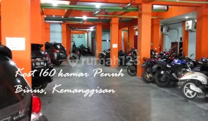 Rumah Kost 160 Kamar Terisi Penuh Dkt Binus Kemanggisan, Palmerah