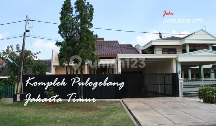 Rumah Bagus Full Furnished Dlm Komplek Elit Pulogebang, Jaktim