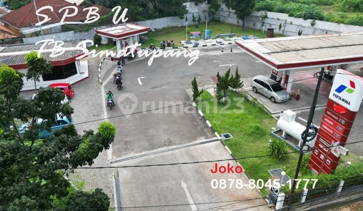 Spbu Hitung Tanah Dekat Njop di Jl Tb Simatupang, Jakarta Selatan
