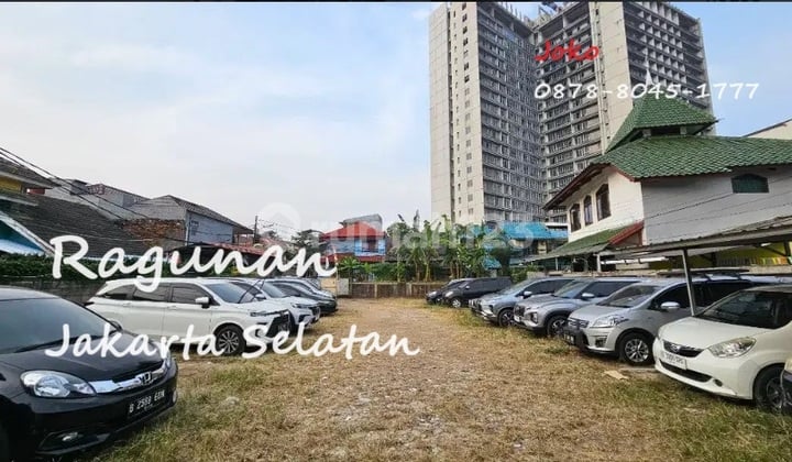 Tanah Istimewa Luas 500 sqm dkt Kebun Binatang, Ragunan, Jakarta