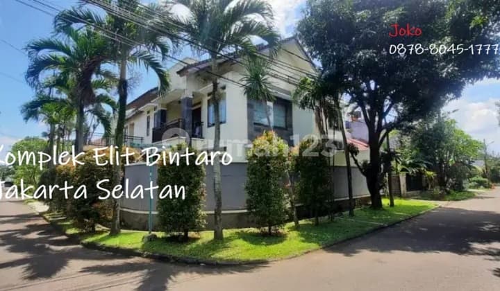 Rumah Mewah Semi Furnish ada Pool di Komplek Elit Bintaro, Jaksel