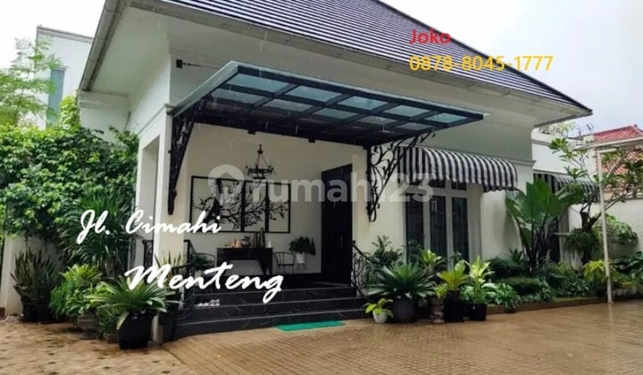 Rumah Mewah area Elit Jl. Cimahi, Menteng, Jakarta Pusat