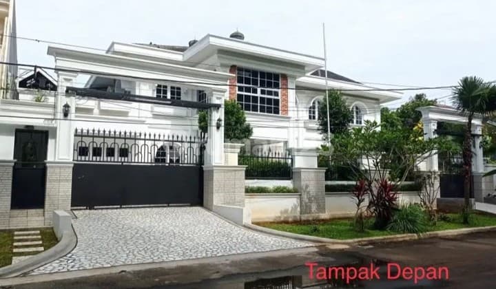 Rumah Furnish Super Mewah di Komplek Elit View Danau, Cibubur