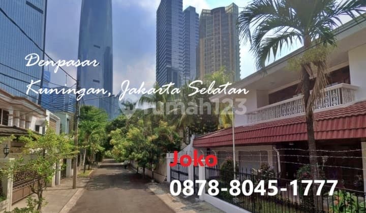 Rumah Asri Area Komplek Mentri Jl. Denpasar, Kuningan, Jakarta
