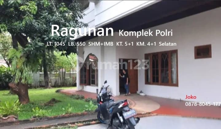Affordable Serene House in Exclusive Police Land Plot Area, Ragunan, Jakarta