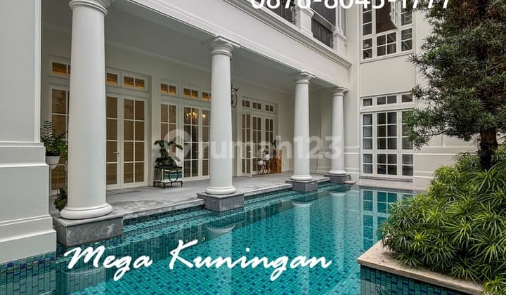 Rumah Mewah Modern Classic Vip Area Mega Kuningan, Jakarta Selatan