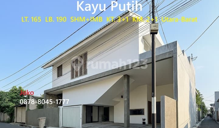 Rumah Cantik Design By Danny Wicaksono di Kayu Putih, Pulomas