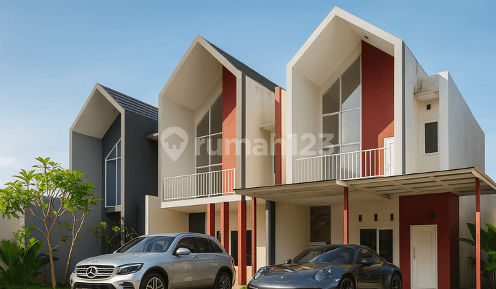 Rumah Hook 2 Lantai Depan Cluster – Nyaman & Asri Di Malang