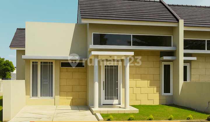 Promo Terbaik Tahun Ini! Rumah Modern Permata Bandara 300 Jutaan