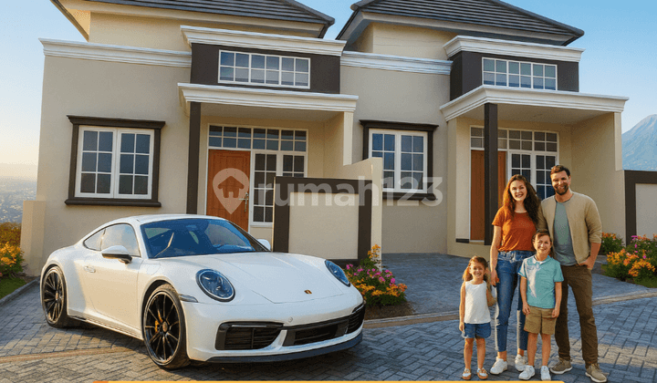 Rumah Eksklusif Di Kota Malang Dengan Desain Modern Classic, Udara Segar Pegunungan, View Indah, Dan Fasilitas Kawasan Lengkap Rasa Resort