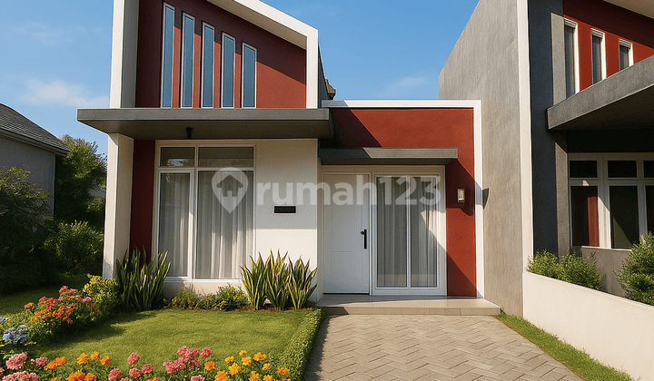 Rumah Modern Minimalis Dengan Lingkungan Terbentuk – Dekat Bandara, Kampus, Dan Fasilitas Umum