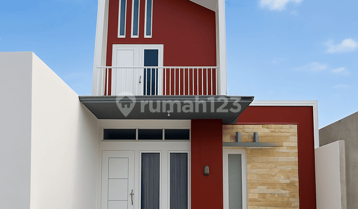 Penawaran Terbaik! Rumah 2 Lantai Harga 400 Jutaan Dekat Bandara Dengan Free Kanopi, Pagar, Dan Kitchen Set