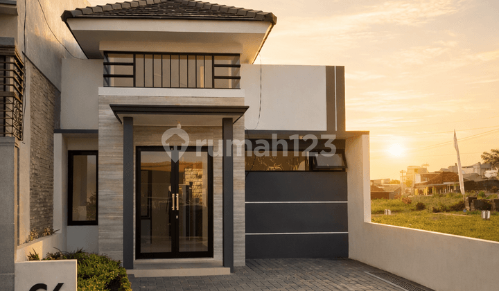 Rumah Modern Minimalis di Bandulan Malang Dekat Unmer dan Malang City Point
