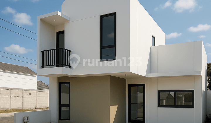Rumah 2 Lantai Konsep Minimalis Urban Di Bandulan Barat - Lokasi Strategis Harga 500 Jutaan
