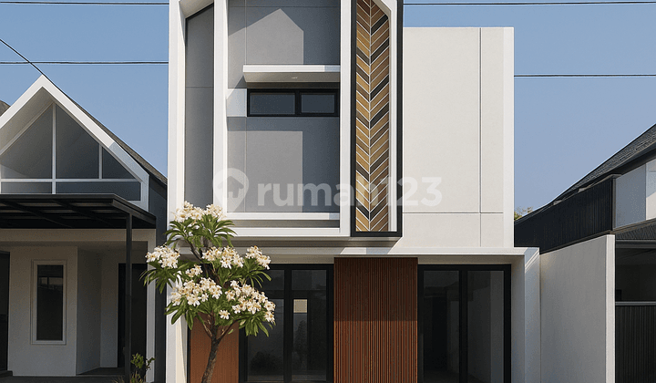 Rumah 2 Lantai Strategis Di Mayjend Sungkono Malang - Dekat Pusat Kota, Free Angsuran 2 Tahun