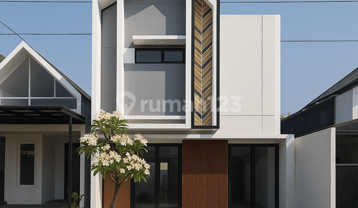 Rumah 2 Lantai Strategis Di Mayjend Sungkono Malang - Dekat Pusat Kota, Free Angsuran 2 Tahun