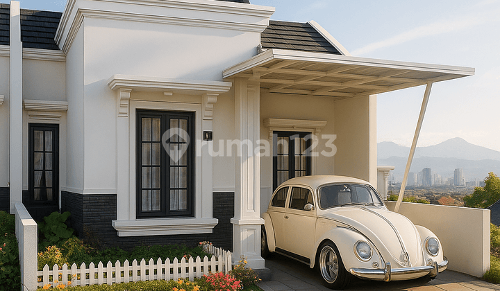 Elegant American Classic Style Residence in the Strategic Karangploso Area