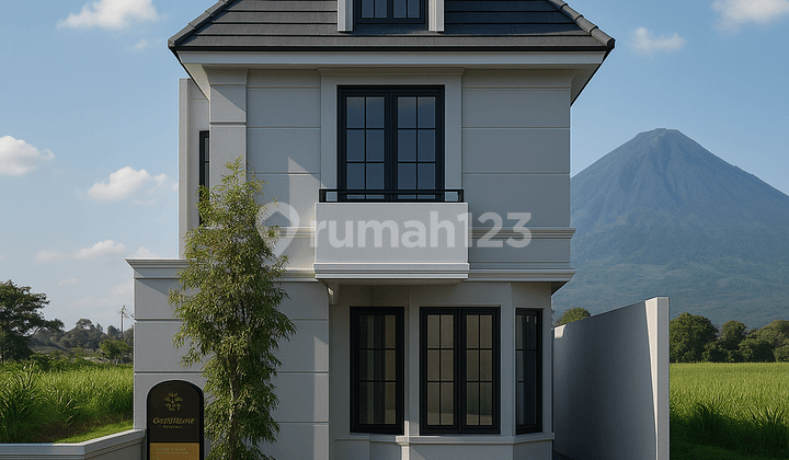 Rumah 2 Lantai Bergaya Eropa Modern, Desain Elegan & Lokasi Strategis Di Kota Malang!