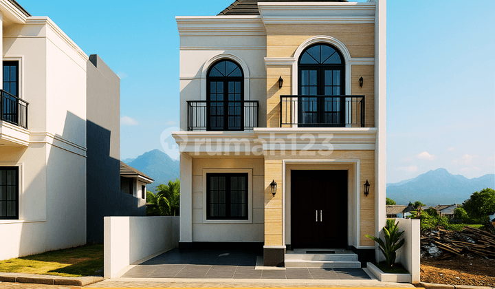 Rumah Cantik 2 Lantai Di Puncak Tidar - Bonus Interior Lengkap