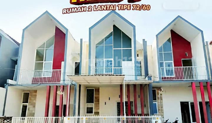 Hunian Nyaman 2 Lantai Dengan Balkon & Taman – Lokasi Strategis Dekat Bandara Abdulrahman Saleh