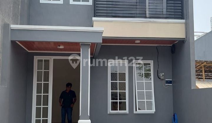 Rumah Baru 2 Lantai Strategis Bebas Banjir di Kodau Jatimekar di Kodau Jati Mekar Bekasi