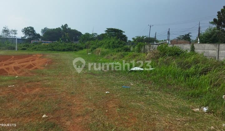 Tanah Komersil 1,2 Ha Harga Murah Jl Raya Cikarang Cibarusah