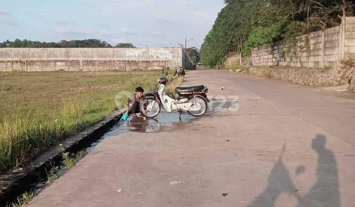 Tanah Strategis Luas 10 Ha Dekat Tol Balaraja Zona Industti