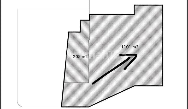 Disewakan Tanah Cipete Pinggir Jalan Lokasi Sangat Strategis