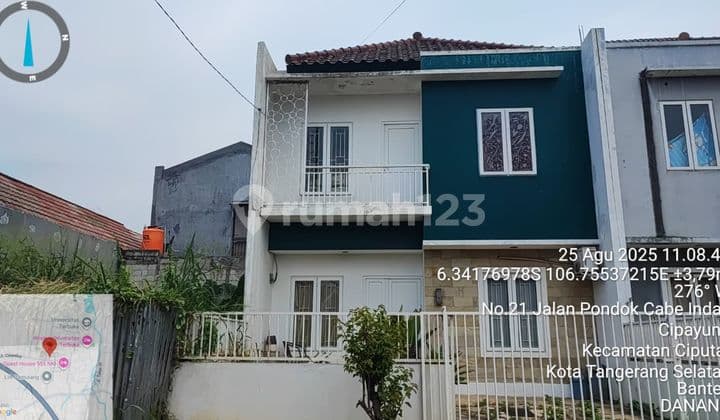 Rumah 2Lt Dipondok Cabe Murah dan Terawat