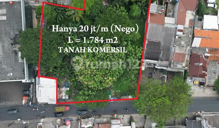 Commercial Land Bangka Raya Price Close to NJOP Strategic Location