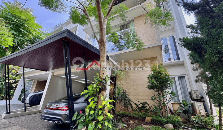 Rumah Tropical Modern Private Pool Di Ampera Kemang