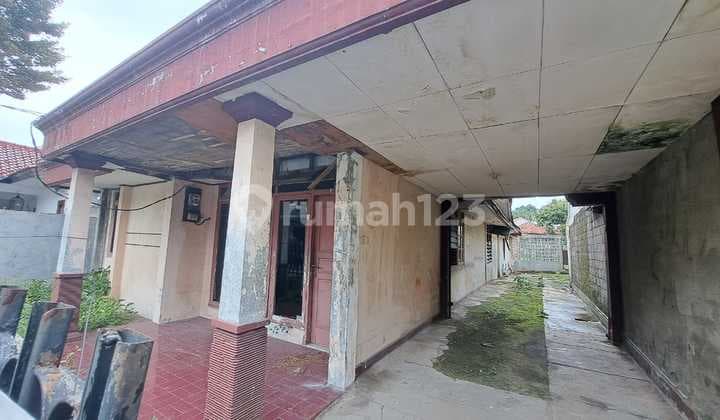Jual Cepat Tanah + Rumah Tua Lokasi Dalam Kompleks Akses Dekat Tol & Mall di Cimanggis, Depok