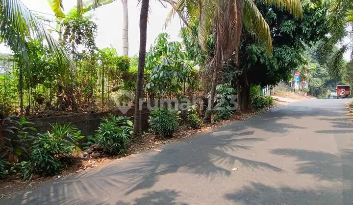 Dijual Tanah Dipinggir Jalan Posisi Hook Seluas 1580 M2 Dekat Sekolah Dian Didaktika Cinere Depok