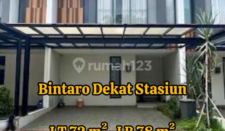 Jual Cepat Rumah Modern Minimalis Dekat Kampus dan Stasiun Jurang Mangu Bagus